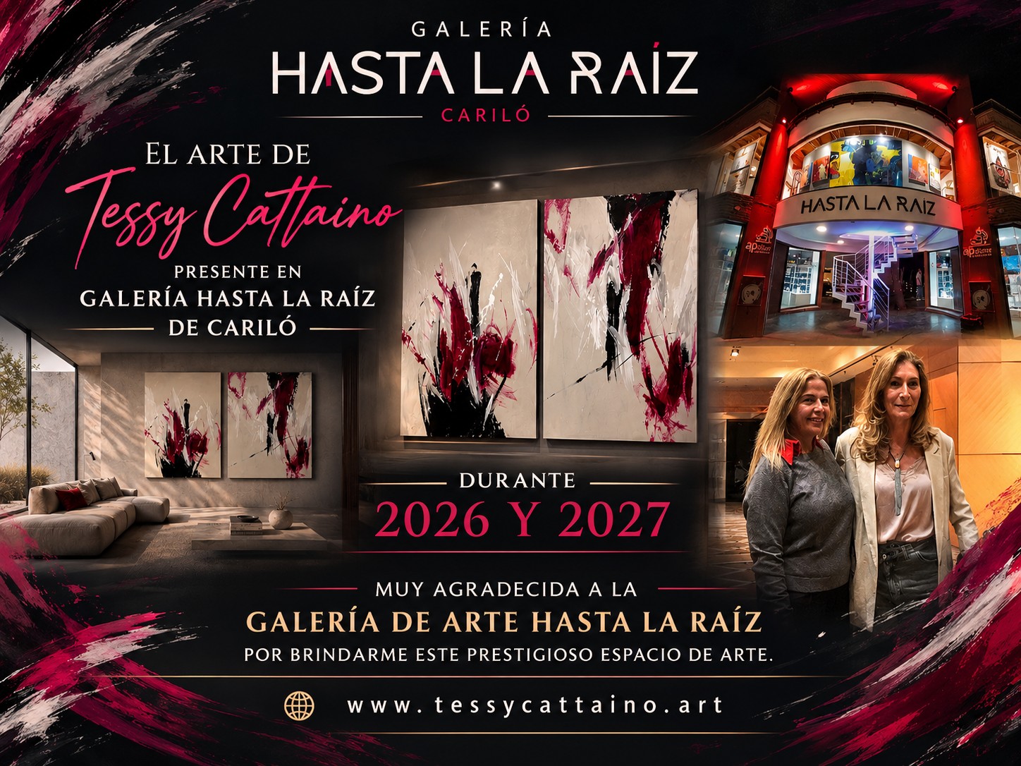 Tessy Cattaino haciendo raiz en Cariló